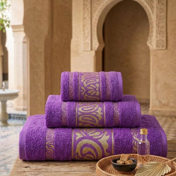 Pack de serviettes 3 pièces 550GSM